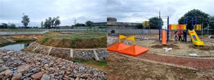 
After decades of neglect, Sanoth village lake turns into recreation spot 