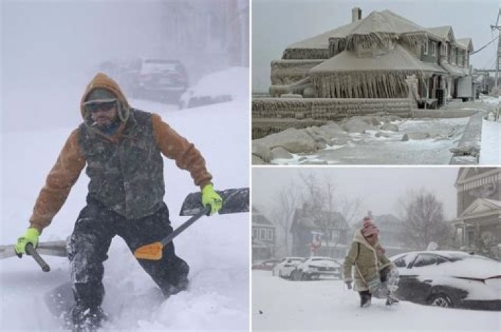 
At least 3 dead as winter storm dumps record 22 inches of snow on Buffalo 