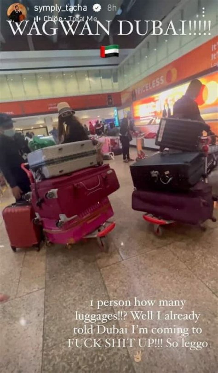 
BBNaija’s Tacha In Rage, Recounts Humiliating Experience At Dubai Airport 