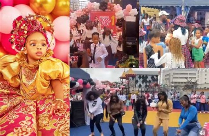 
Blessing CEO, Others Storm Toyin Lawani’s Daughter’s Pink Themed Birthday Bash 