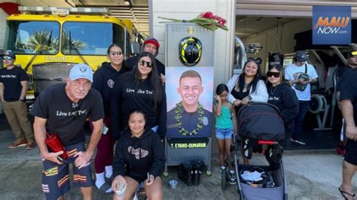 
GoFundMe raises over $100,000 for Maui firefighter Tre Evans-Dumaran after tragic death at the age of 24 