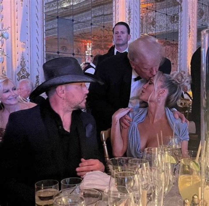 
“Homeboy is just sitting there”: Jason Aldean trolled over viral picture of Donald Trump kissing his wife, Brittany Aldean 