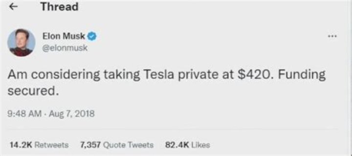 
Investor Damages Are Examined in Elon Musk’s Tesla Tweet Trial 