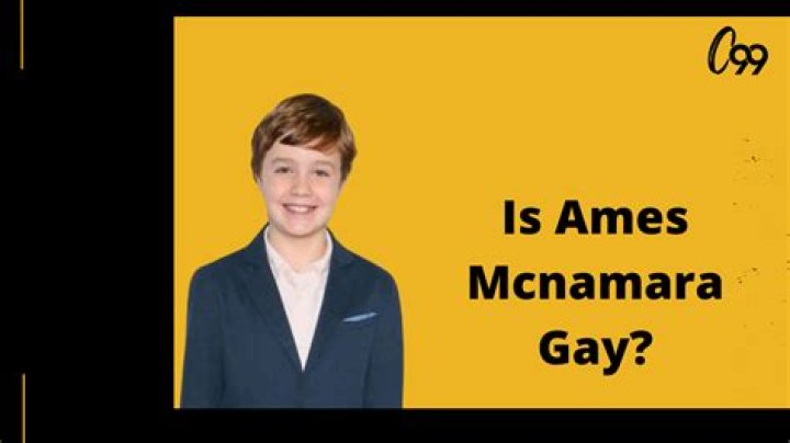 Is Ames Mcnamara Gay? Know More About His Life!