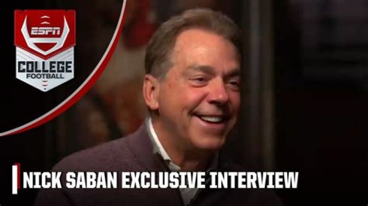 
Is Nick Saban Sick? What Happened to Nick Saban? 