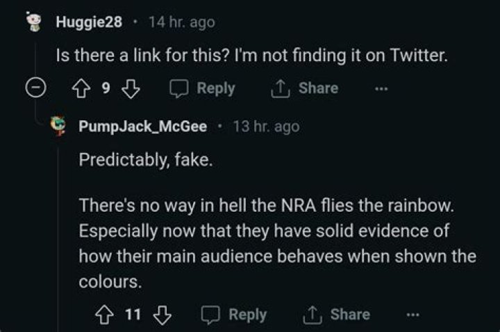 
Is the viral NRA Pride tweet real? Social media post debunked 