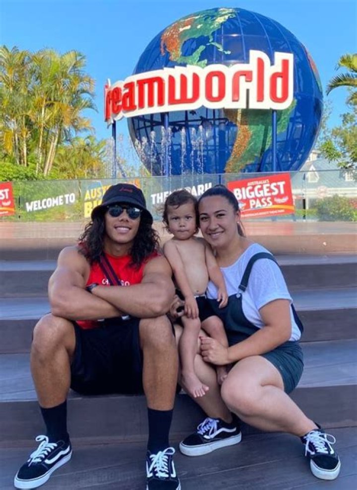 
Jarome Luai Son Israel Luai: Kids and Wife Bailey Paris Toleafoa 