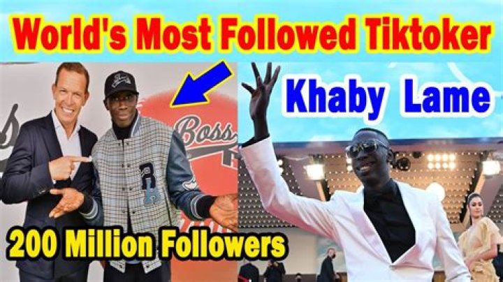 
Khaby Lame Becomes World’s Most-Followed TikToker 