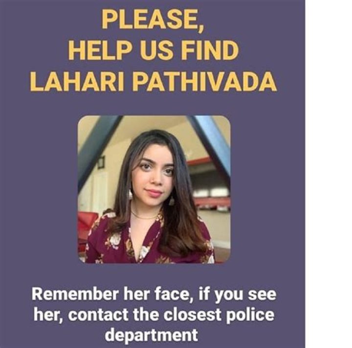 Lahari Pathivada Found Dead, Where Was She Last Seen? Case And Biography