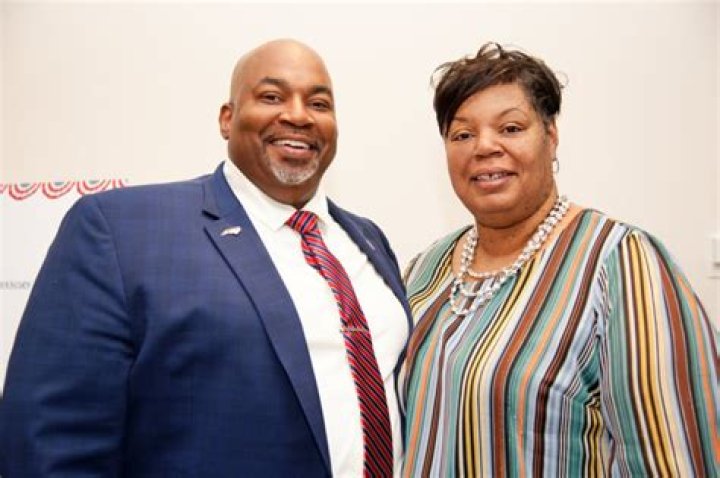 
Mark Robinson has been married to his wife, Yolanda Hill, since 1990 