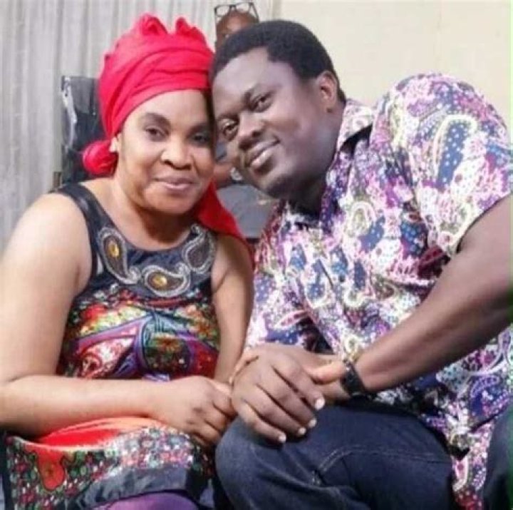 
Popular Yoruba Actress, Moji Afolayan Shares Adorable Picture With Her Husband, Ojopagogo 
