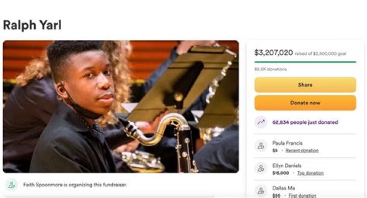 
Ralph Yarl GoFundMe raises more than $400,000 for 16-year old mistakenly shot in the head 