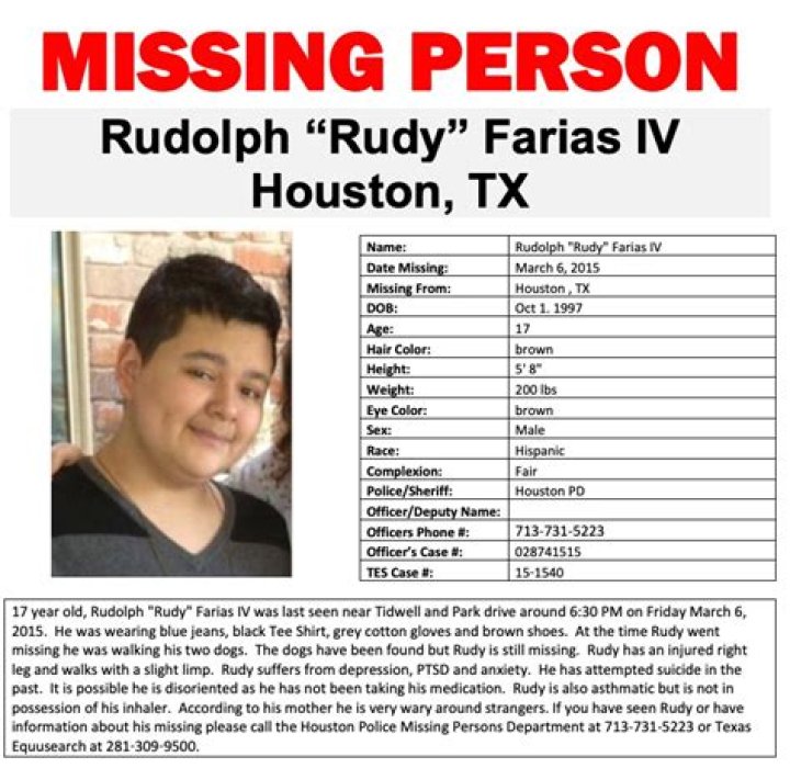 
Rudy Farias Family – Where Are They From? Ethnicity And Missing Case Update 