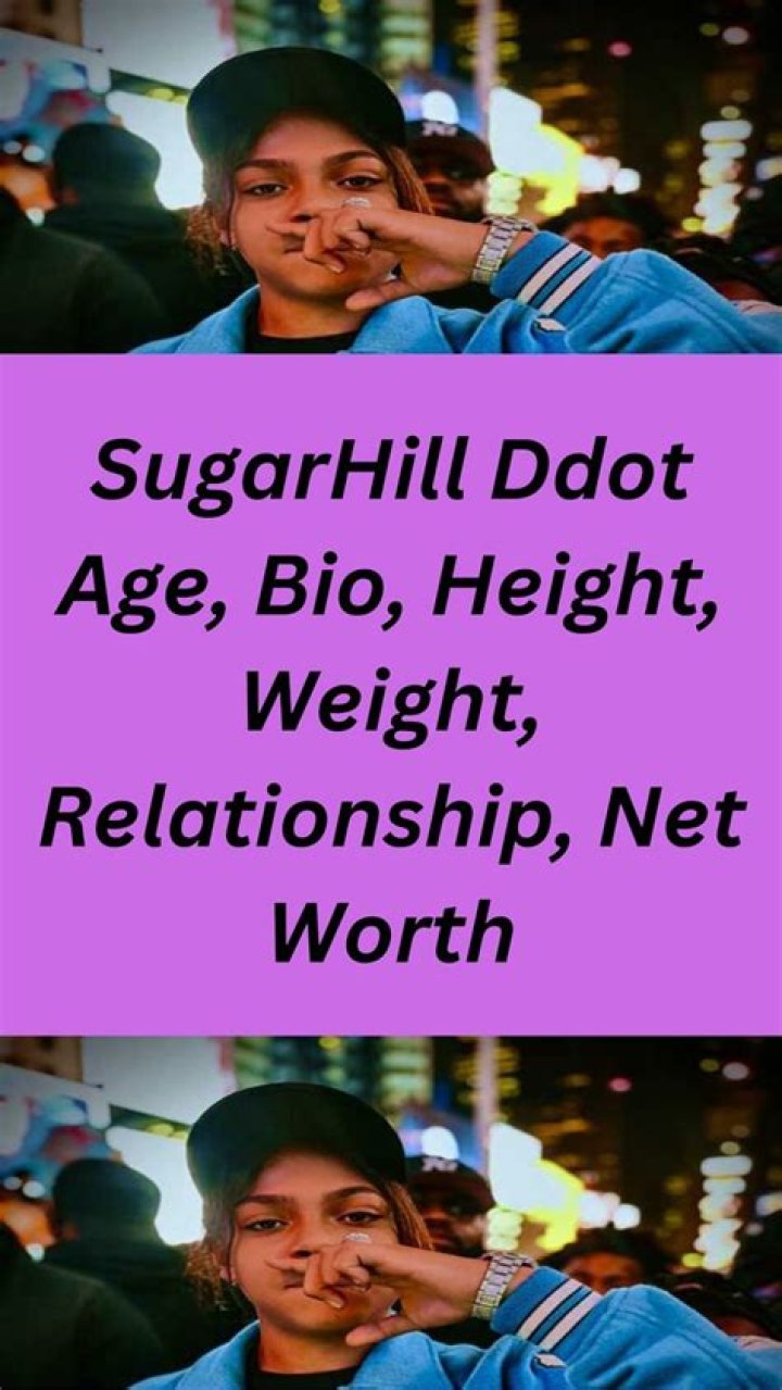 Sugarhill Ddot Height, Weight, Net Worth, Age, Birthday, Wikipedia, Who, Instagram, Biography