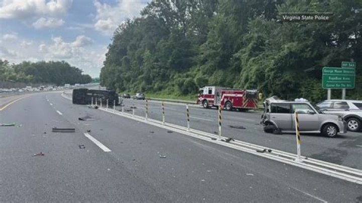
Tanker truck fire on I-95 in Groton, Connecticut halts traffic movement: Driver reportedly dead 