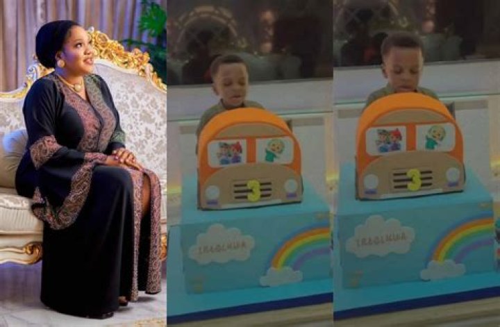 
Toyin Abraham rains prayers on her son, Ireoluwa as he clocks 3 