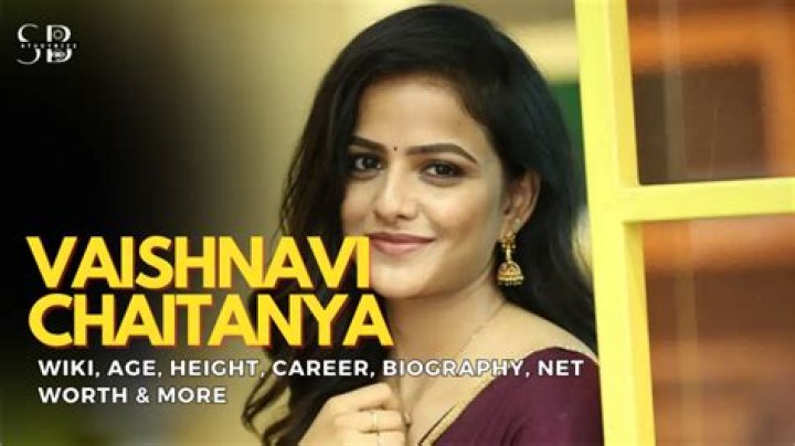 
Vaishnavi Chaitanya Height, Weight, Net Worth, Age, Birthday, Wikipedia, Who, Nationality, Biography 