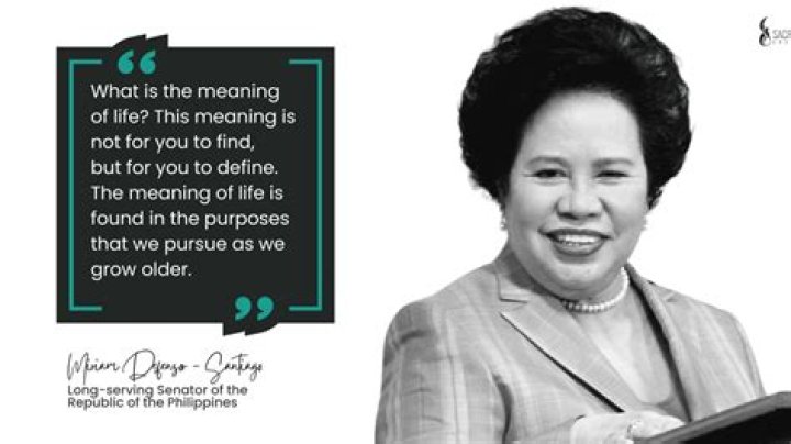 What Happened To Miriam Defensor Santiago Son? Alexander Robert Santiago Cause Of Death Explored