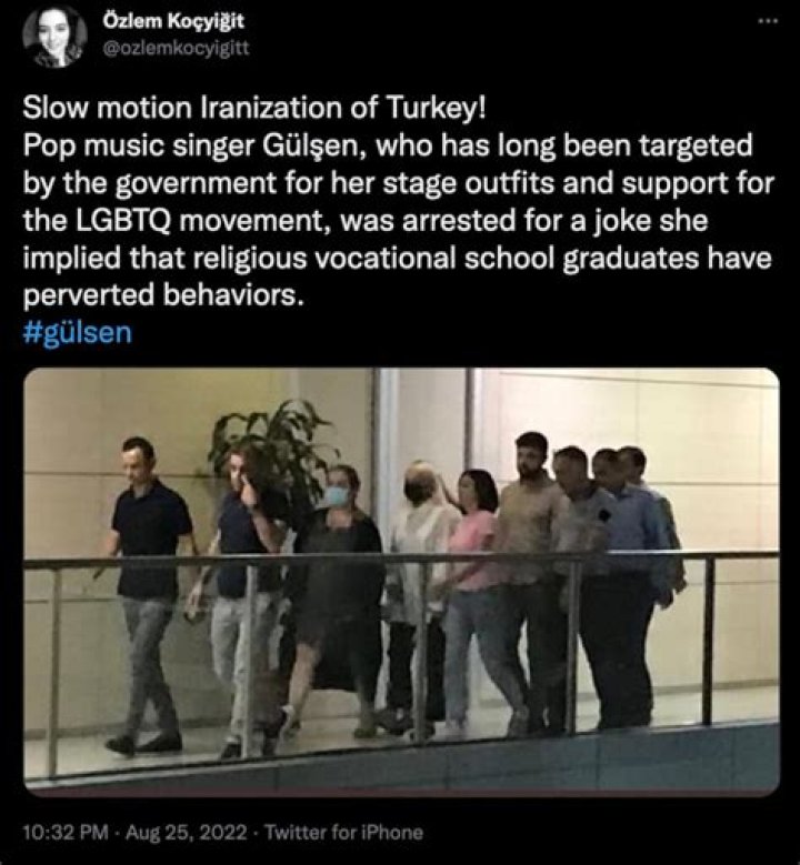 
What Happened To Turkish Singer Gulsen? Turkish singer Gulsen Arrested, Religious Schools 