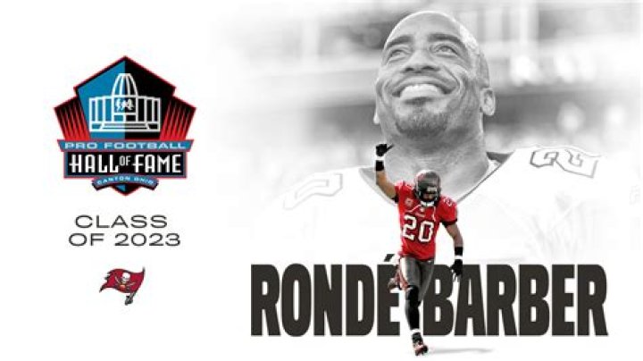 
Who is Rondé Barber? Former Tampa Bay Buccaneers cornerback inducted into Hall of Fame 