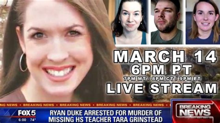 Who Is Ryan Duke Wife? Tara Grinstead Murder – Age Family And Trial Update